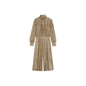 CELINE Jumpsuits Women's Gold