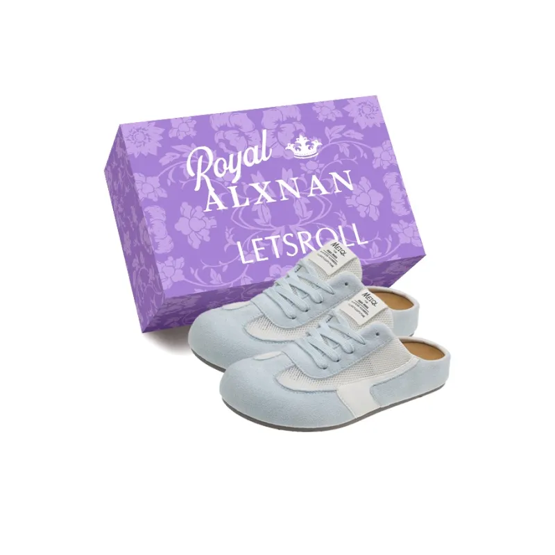 Alxnan Rubber Sole Quiet Closed Toe Slippers Women's-13