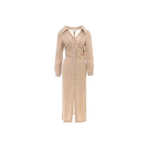 NANUSHKA Sadia Maxi Shirt Dress