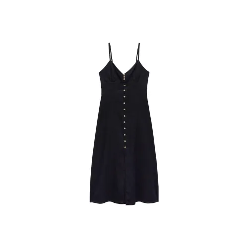 ZARA Slip Dresses Women's Sea Blue