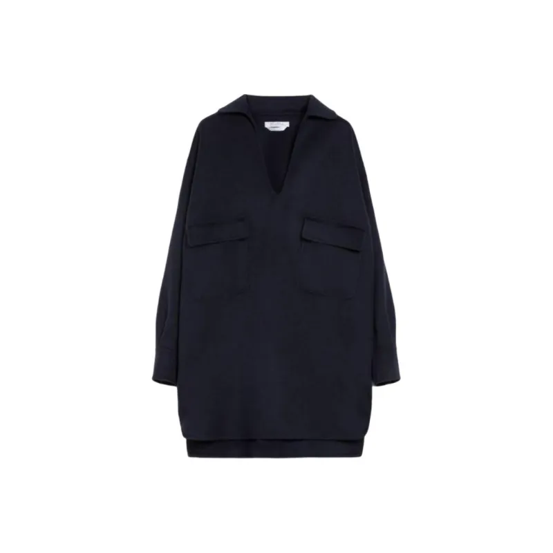 MaxMara Collared V Neck Dress-0