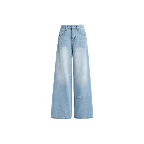 Aros Super Shopping Jeans Women's Washed Blue