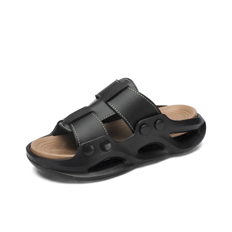 Darcy Sen Slide Slippers Men Khaki/Black/Brown-8