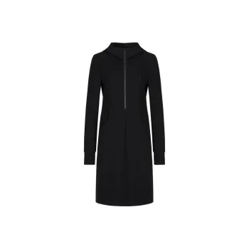 JZ. ANNAKRO FW24 Long Sleeved Dresses Women's Plain Black