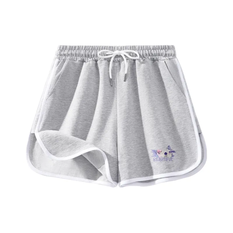 Cotton Casual Shorts Women's-3
