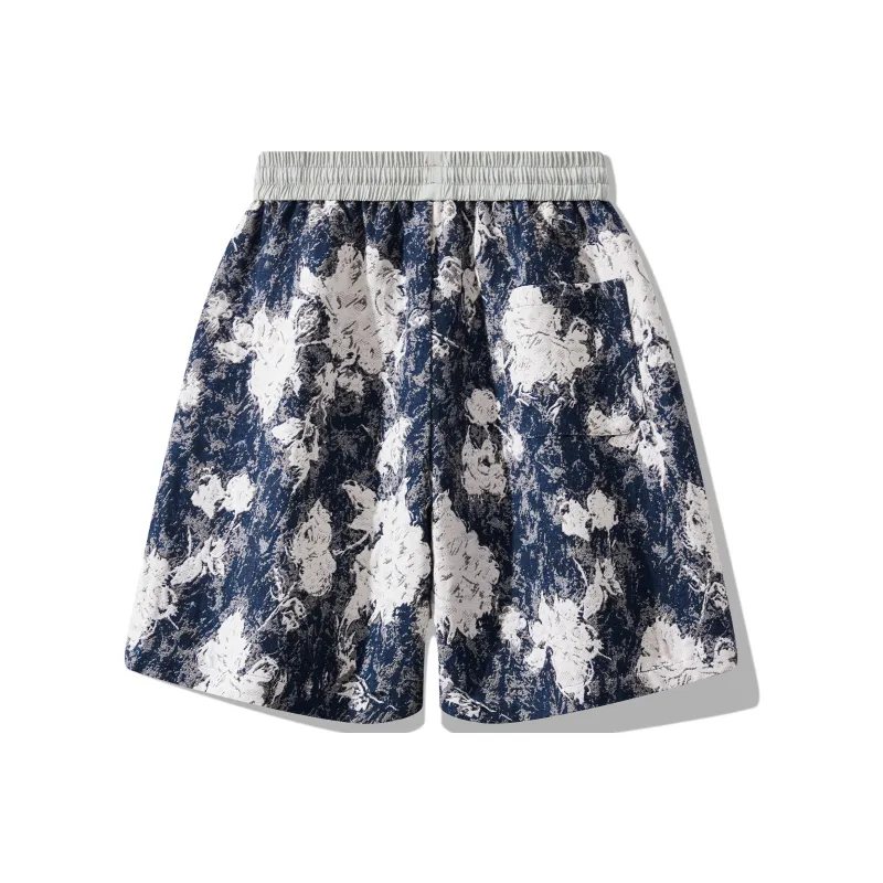 PISYPOX Casual Shorts Unisex Blue-1