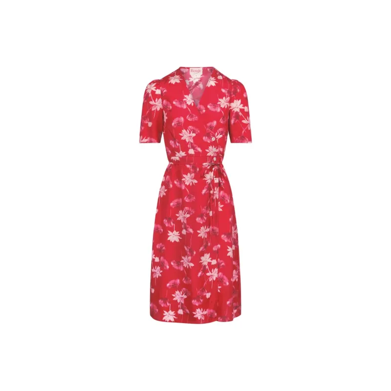 Rouje GABIN Dress Short-Sleeved Dresses Women's Red-0
