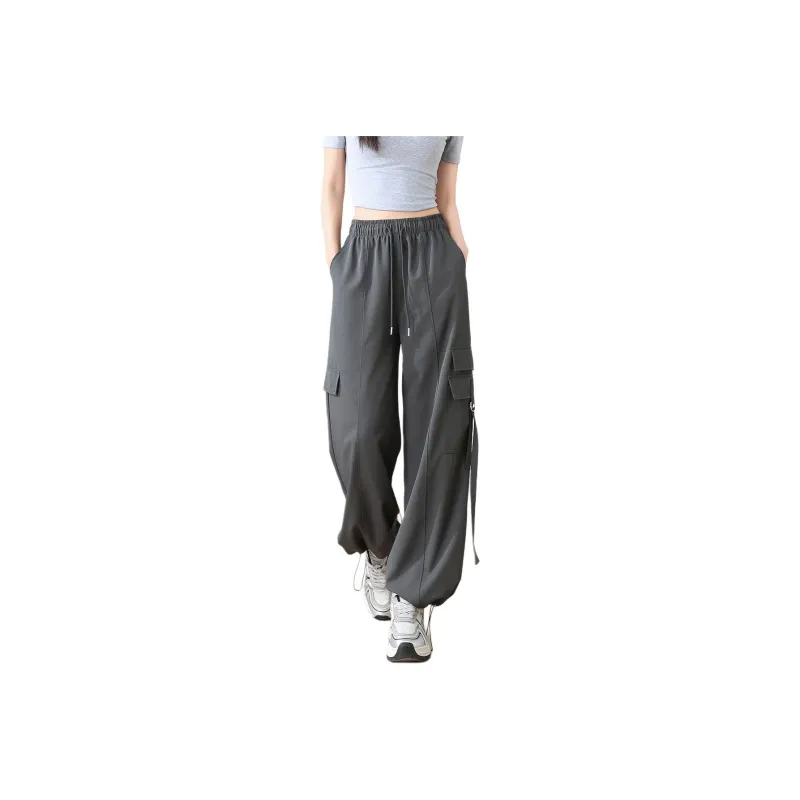 FAWENXIANGZI Cargo Pants Women's-0