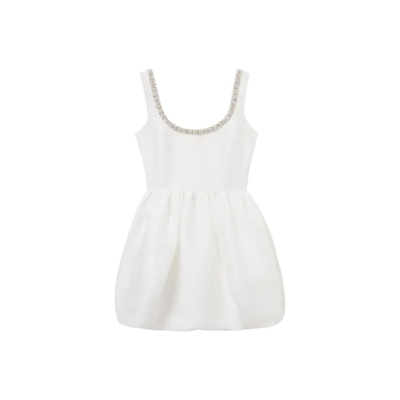Self portrait Taffeta Flared Mini Dress-0