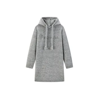 LEDIN Long Sleeved Dresses Women's Tin Gray