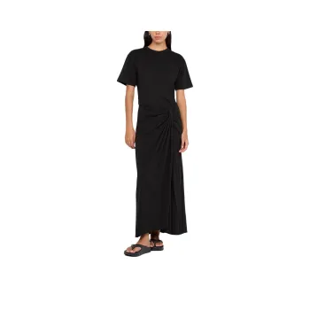 BEC+BRIDGE SIMI MAXI DRESS Short Sleeved Dresses Women's BLACK/Black