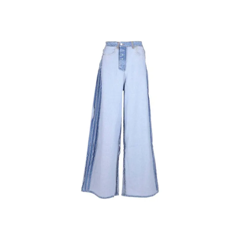 Vetements Inside Out Baggy Jeans 'Light Blue'-0