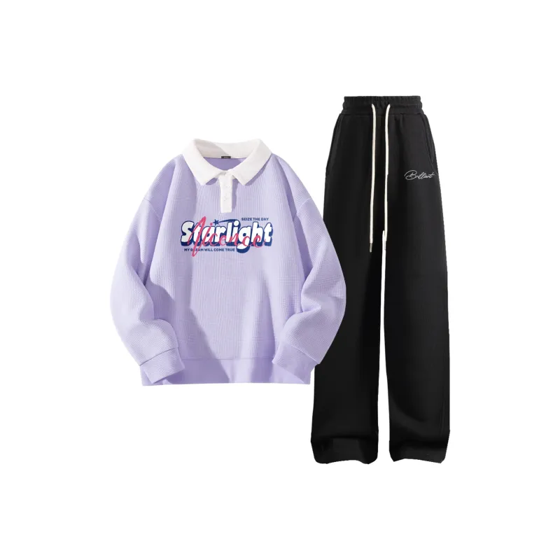 MINISO Sweatshirt Sets Women's-12