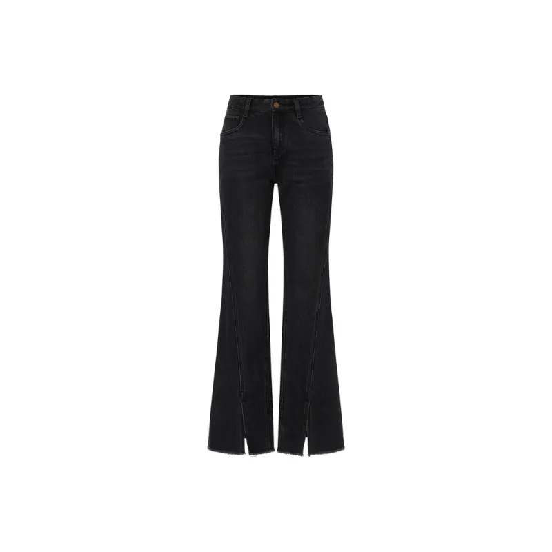 MO&CO Jeans Women's Denim Black-0