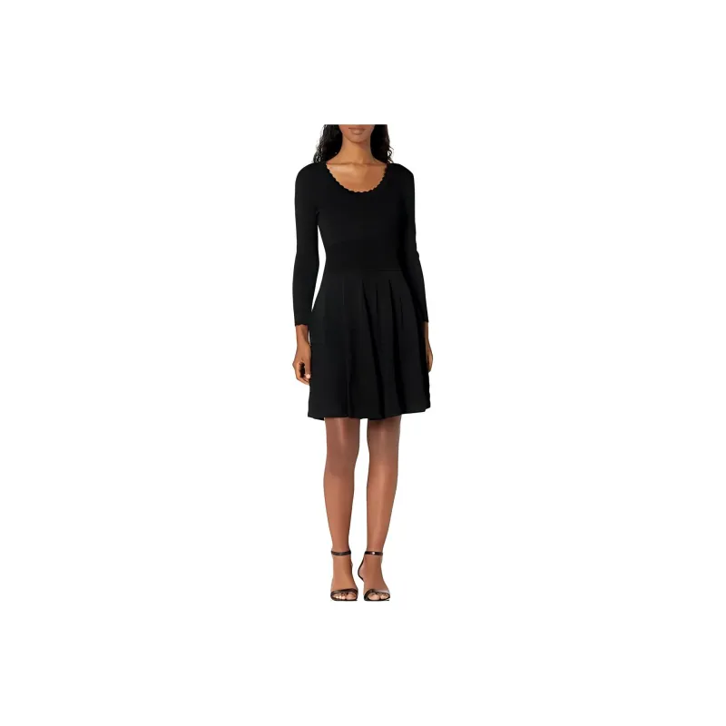 EMPORIO ARMANI Long Sleeved Dresses Women's Black-0