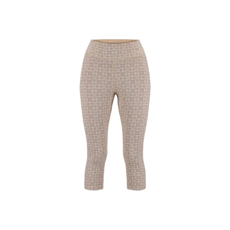 KARI TRAA Leggings Women's Beige-0