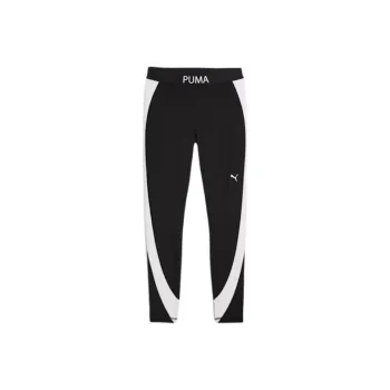 PUMA Shorts Tiro Alto 7/8 PUMA Strong Colour Block Para Mujer