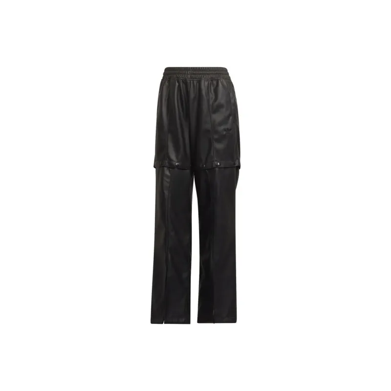 Adidas Originals TRACK PANT Knitted Sweatpants Japan Version Women's Black-0