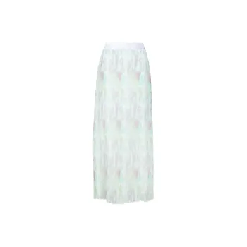 GANNI Casual Long Skirts Women's Green