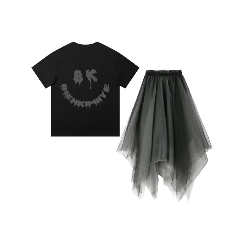 BIENKIMIIYE Two Piece Skirt Sets Women's-0