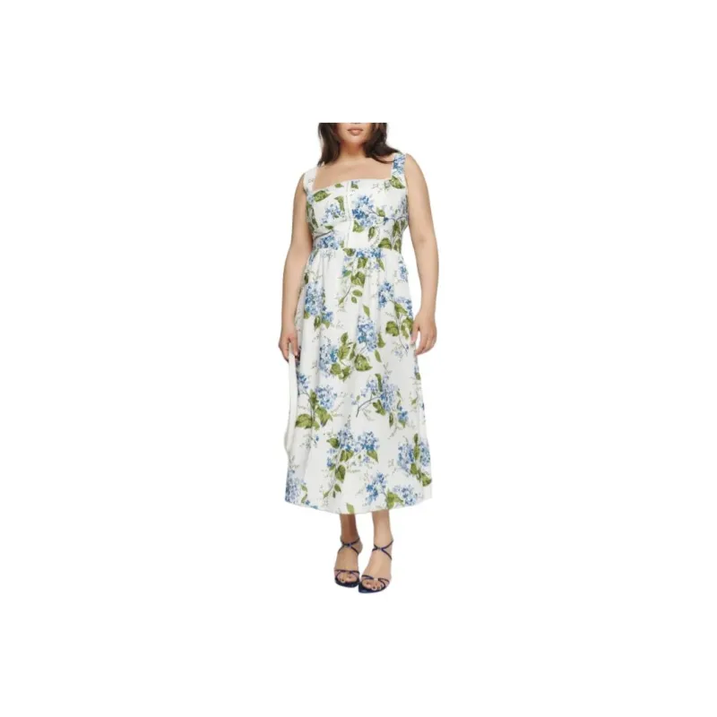 Reformation Tagliatelle Linen Dress-0