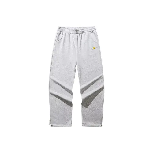 Anta x YOUHUAZHISHUO LIANMINGKUAN Life Collection Knitted Sports Pants Women's Gray Heather Gray