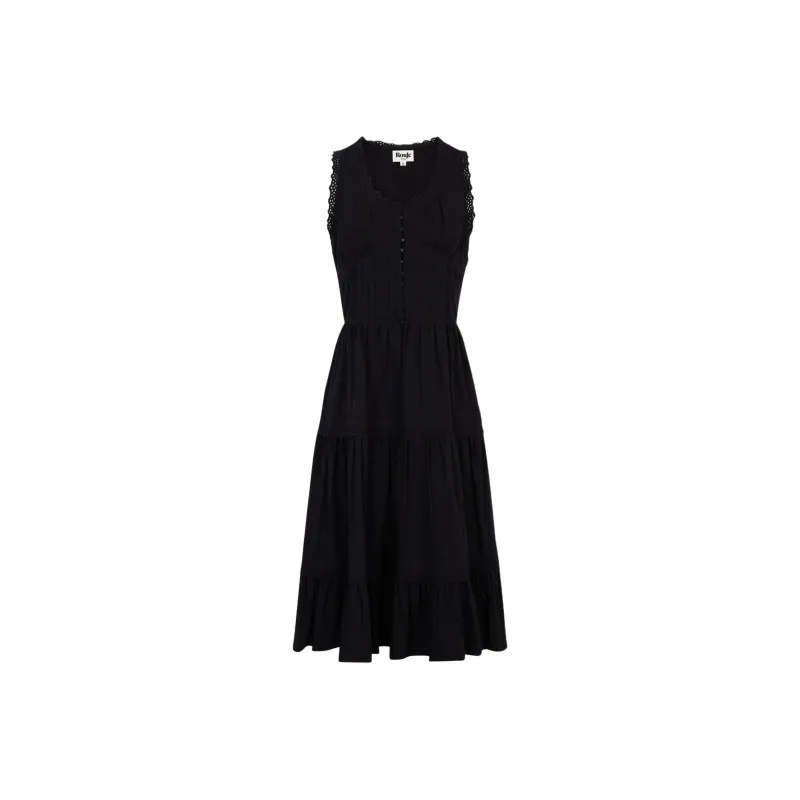 Rouje ROSELENE DRESS Sleeveless Dress Women's Black-0