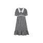 Black White Fine Plaid (Long)