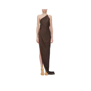 RICK OWENS/RO FW24 Sleeveless Dress Women's Dark Gray