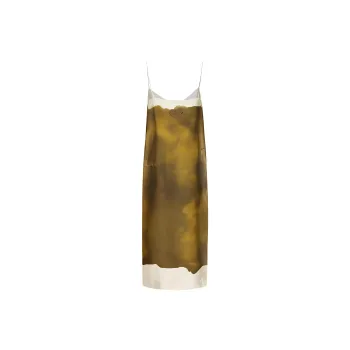 PRADA Slip Dress Women's Yellow