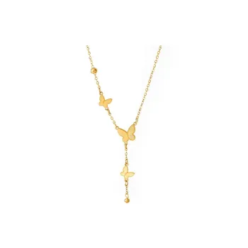 JONNY MOORE Titanium Steel Necklaces Women's