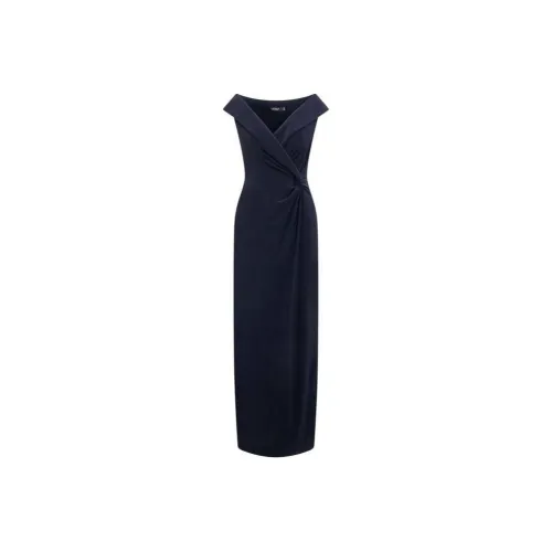 Polo Ralph Lauren V Neck Sleeveless Maxi Dress