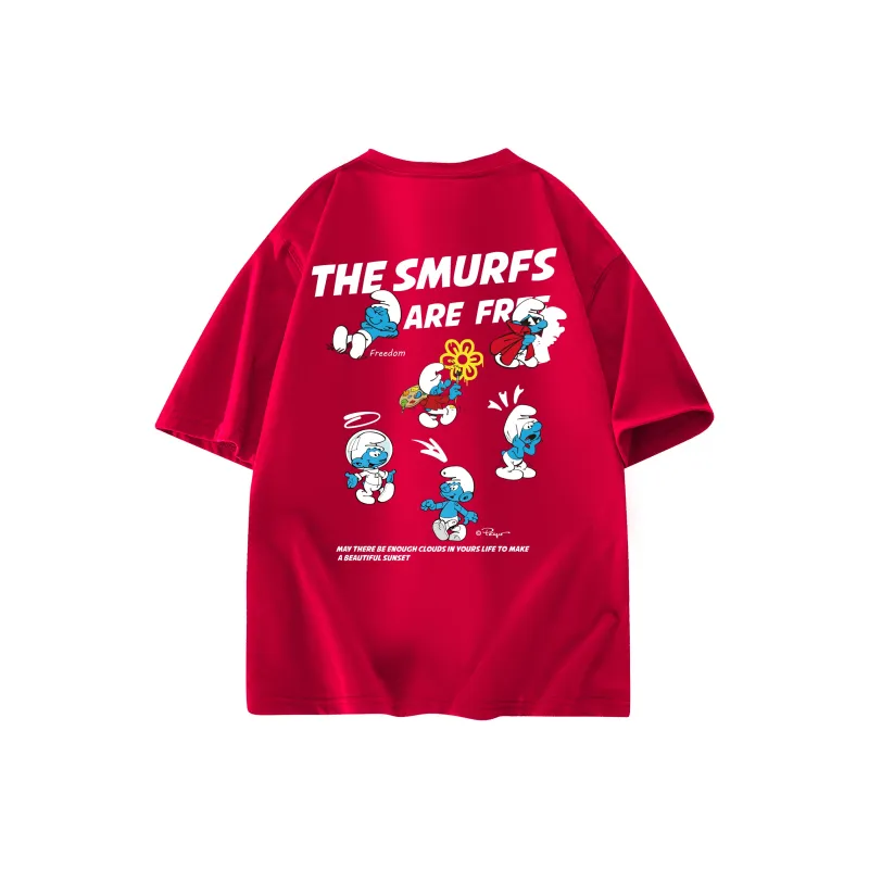 The Smurfs T Shirts Unisex-8
