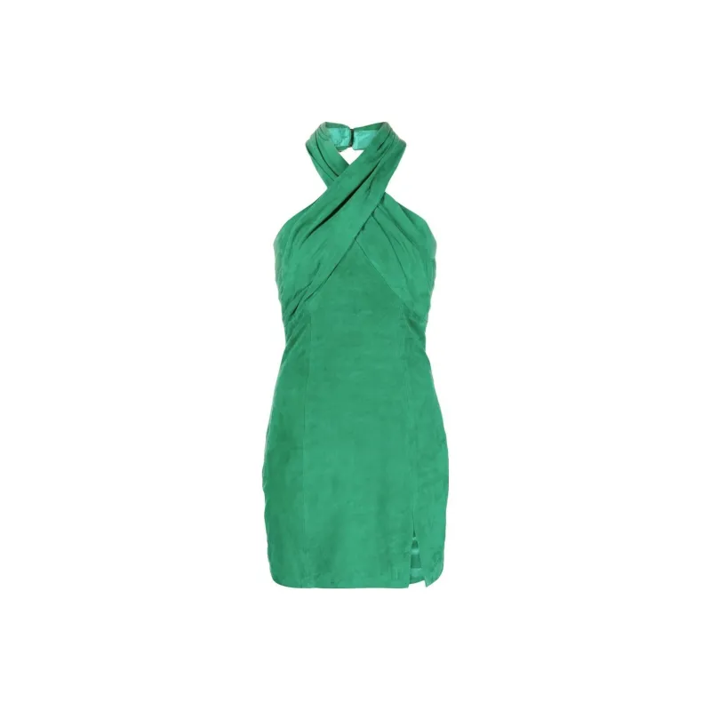 GIUSEPPE DI MORABITO Sleeveless Dress Women's Emerald Green-0
