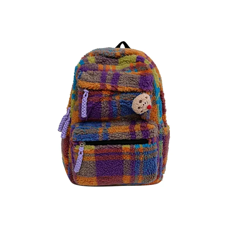 WICKBUEN Nylon Backpack Unisex Multicolor-6