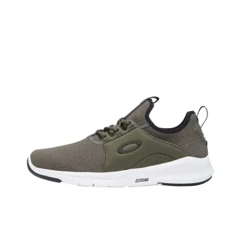 Oakley Dry Breathable Moisture Wicking Low Top Running Shoes Unisex Green