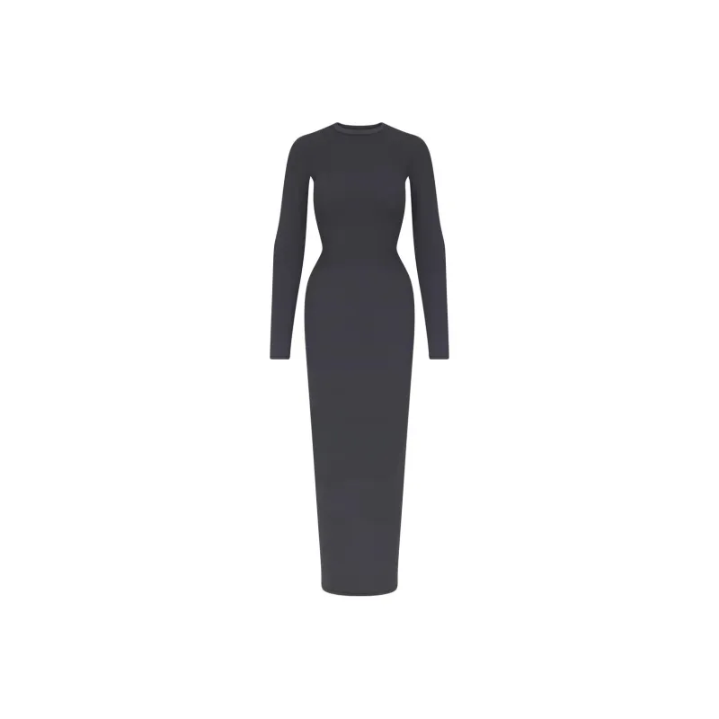 Skims Long-Sleeved Dresses Women's Graphite/SHADES-0