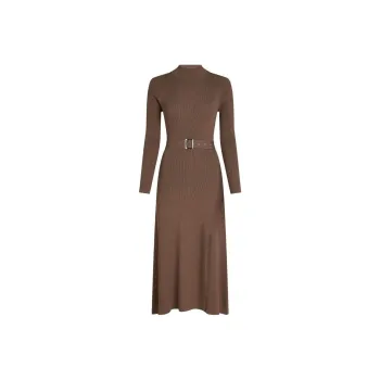 KARL LAGERFELD / Karl Lagerfeld Jeans Belted Knitted Dress