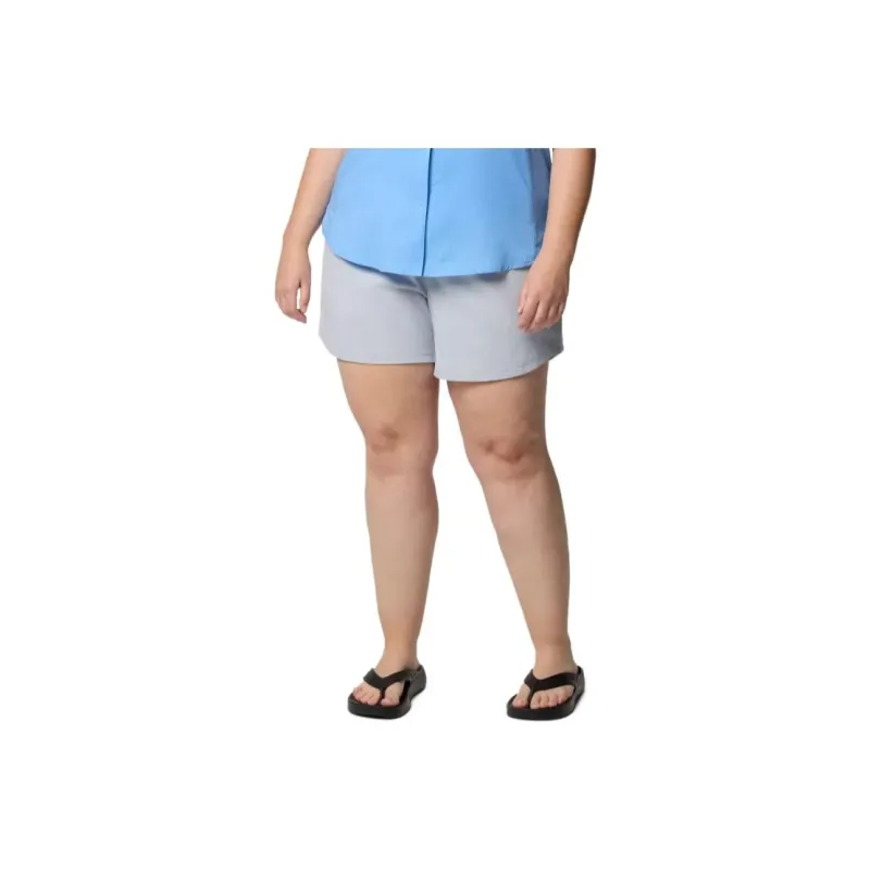 Columbia PFG Tamiami Casual Shorts Women's Gray-0