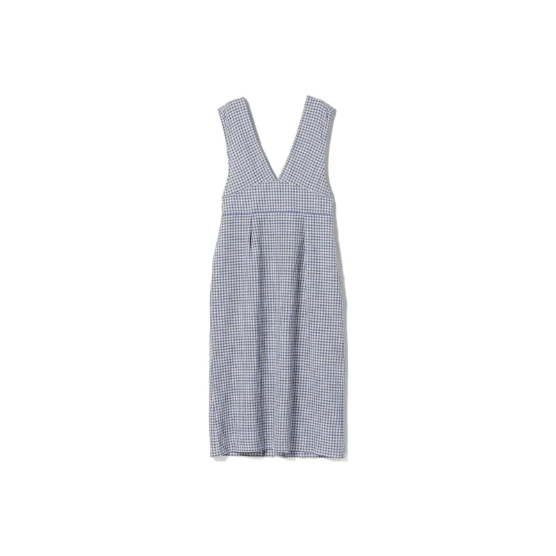 Beams Sleeveless Dresses Women's Marine Blue-0