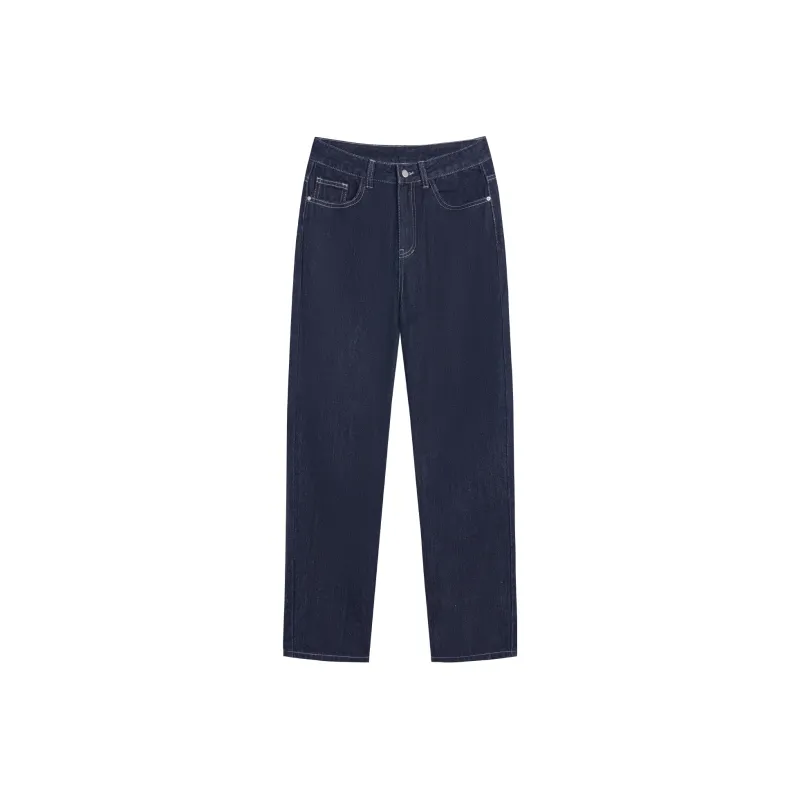 DIALOGUE Jeans Women's Dark Denim Blue-0