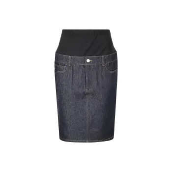 COPERNI Hybrid Midi Denim Skirt