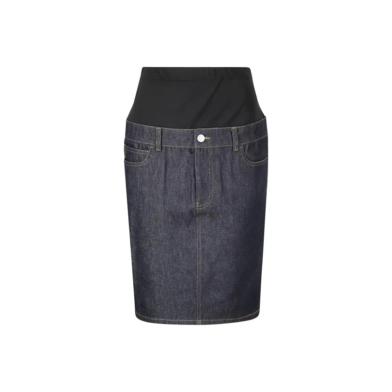 COPERNI Hybrid Midi Denim Skirt-0