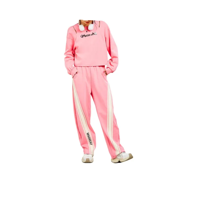 MUGUOGUOMU Knitted Sports Pants Women's-3