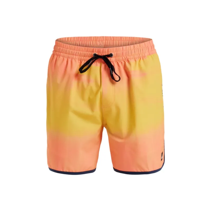 Quiksilver Surfsilk Scallop Swimming Shorts Men's Yellow-0