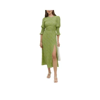 Reformation Long-Sleeved Dresses Women's Alo Green