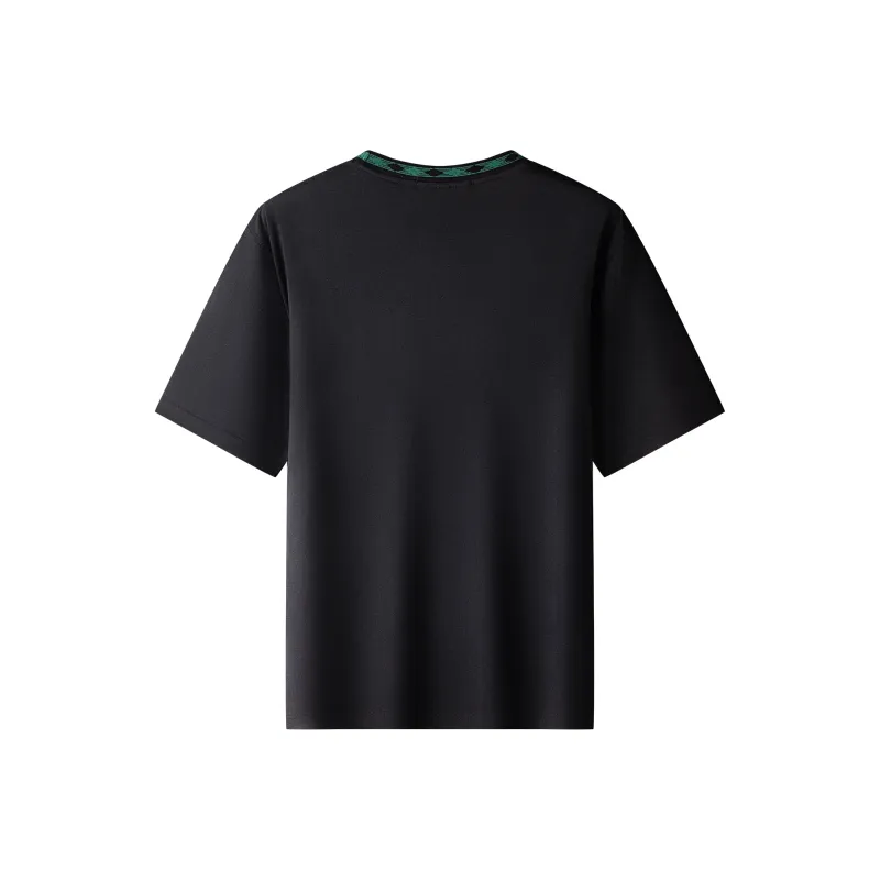Montagut T Shirts Unisex Black-1