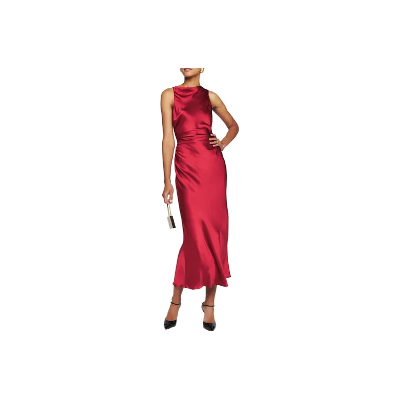Reformation Sleeveless Dresses Women's Red-0