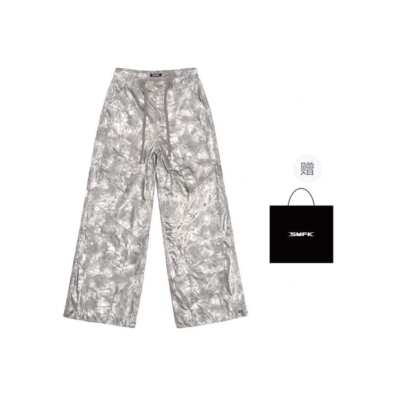 SMFK Cargo Pants Unisex Phantom Camouflage Silver-0