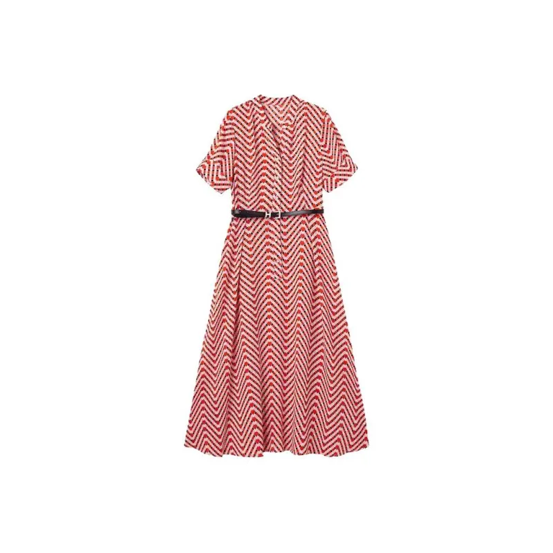 Dme Short Sleeved Dresses Women's Watermelon Red-0